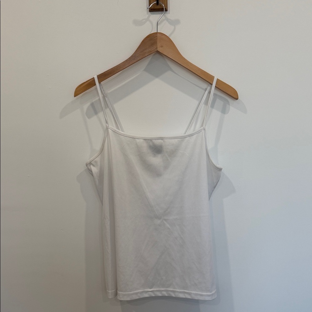 Classic White Camisole Top